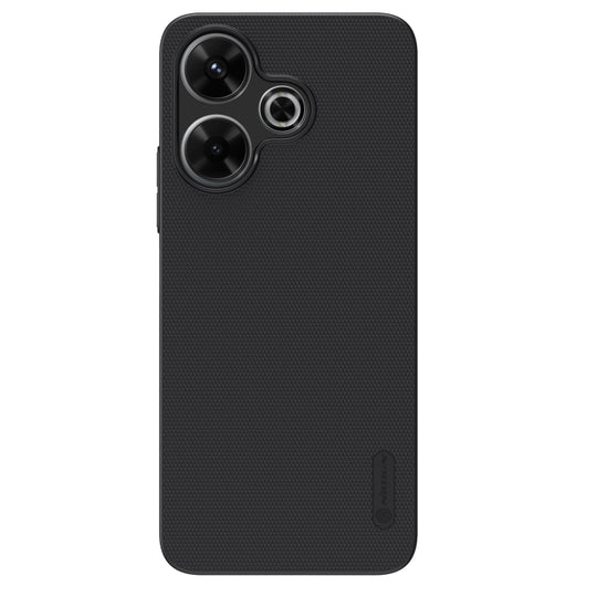 For Xiaomi Poco M6 4G NILLKIN Frosted PC Phone Case(Black)