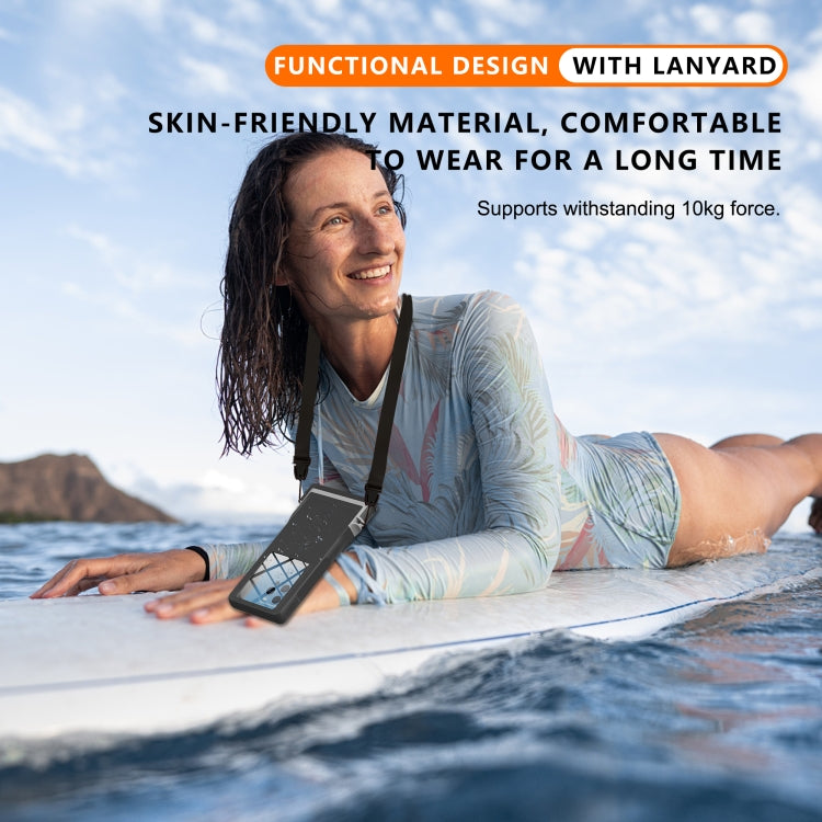 RedPepper 15m Depth Waterproof Phone Diving Pouch with Suction Cup(Black) - Waterproof Bag by RedPepper | Online Shopping UK | buy2fix