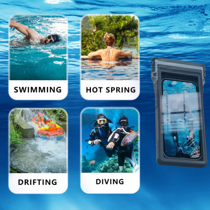 RedPepper 15m Depth Waterproof Phone Diving Pouch with Suction Cup(Black) - Waterproof Bag by RedPepper | Online Shopping UK | buy2fix