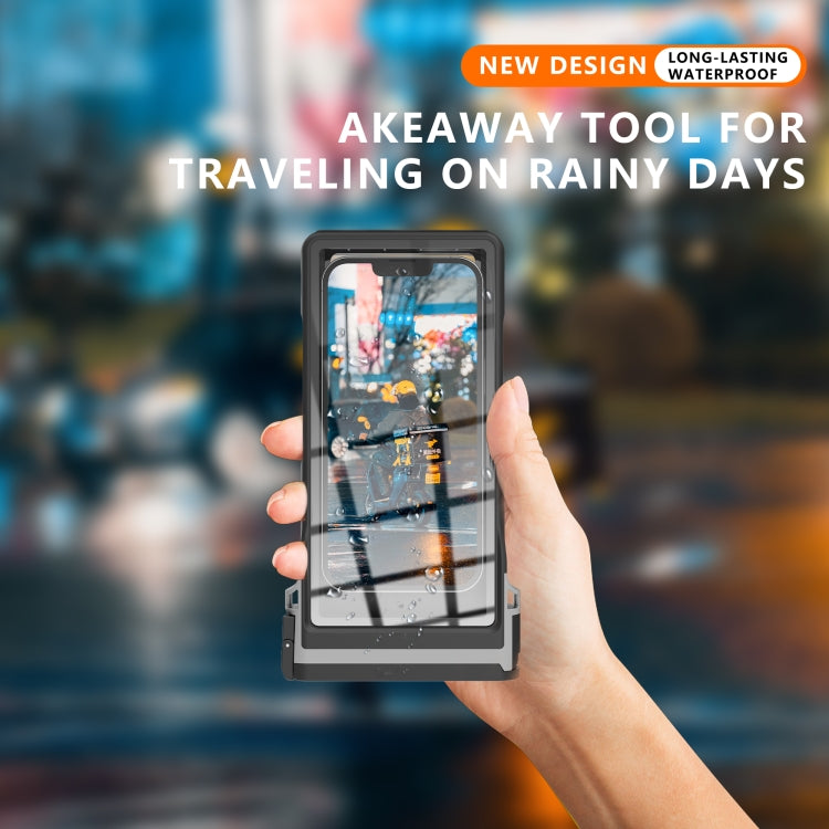 RedPepper 15m Depth Waterproof Phone Diving Pouch with Suction Cup(Black) - Waterproof Bag by RedPepper | Online Shopping UK | buy2fix