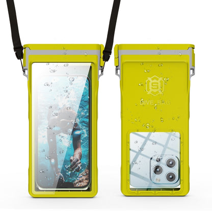 RedPepper 15m Depth Waterproof Phone Diving Pouch with Suction Cup(Yellow) - Waterproof Bag by RedPepper | Online Shopping UK | buy2fix
