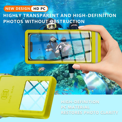 RedPepper 15m Depth Waterproof Phone Diving Pouch with Suction Cup(Yellow) - Waterproof Bag by RedPepper | Online Shopping UK | buy2fix