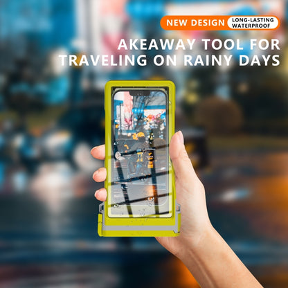 RedPepper 15m Depth Waterproof Phone Diving Pouch with Suction Cup(Yellow) - Waterproof Bag by RedPepper | Online Shopping UK | buy2fix