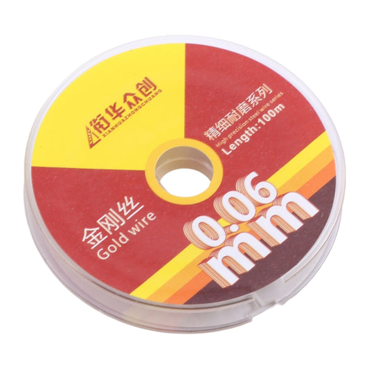 0.06mm x 100m Straight LCD Screen Separation Diamond Wire by buy2fix