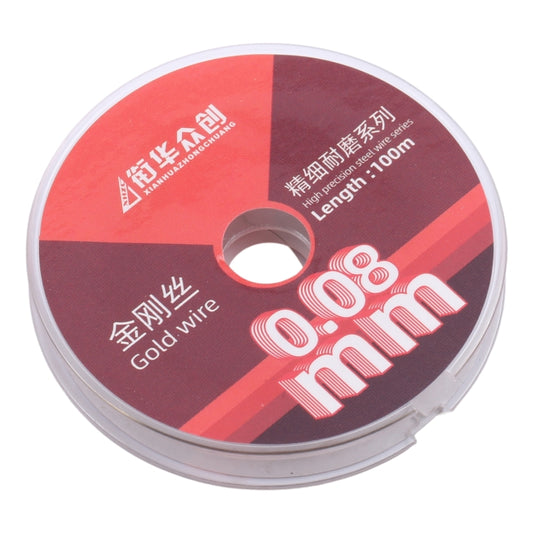 0.08mm x 100m Straight LCD Screen Separation Diamond Wire by buy2fix