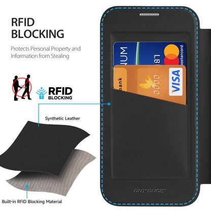 For iPhone 17 Air DUX DUCIS Skin X Pro Series MagSafe Ring Holder Leather Phone Case(Black) - iPhone 17 Air Cases by DUX DUCIS | Online Shopping UK | buy2fix