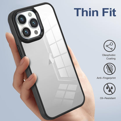 For iPhone 13 Colorful Armor Transparent Phone Case(Blue) by buy2fix