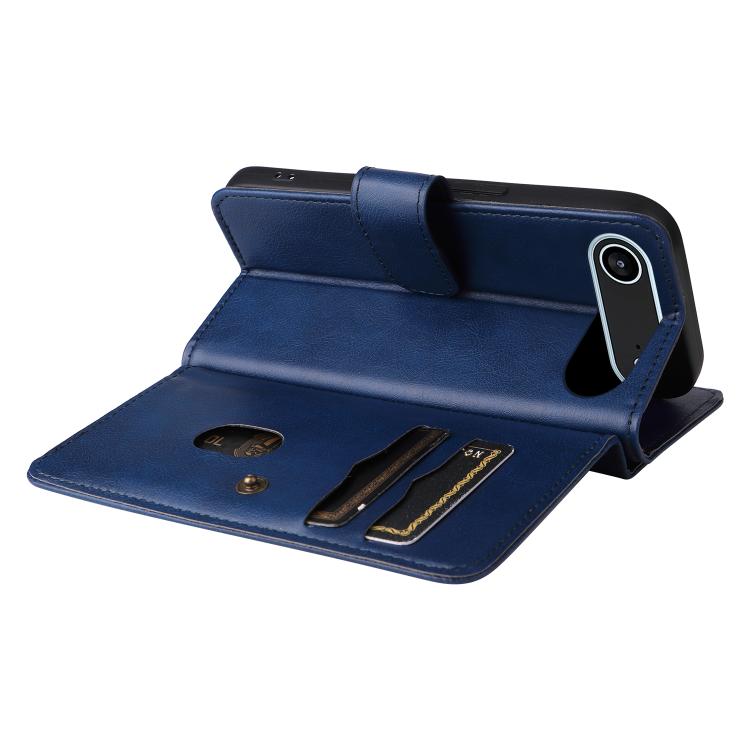 For iPhone Air Multi-Function Wallet 10 Card Slots Leather Phone Case(Dark Blue) - iPhone Air Cases by buy2fix | Online Shopping UK | buy2fix