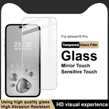 For iPhone 16 Pro imak H Series Full Screen Tempered Glass Film - iPhone 16 Pro Tempered Glass by imak | Online Shopping UK | buy2fix