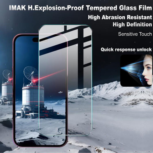 For iPhone 17 Air imak H Series Full Screen Tempered Glass Film - iPhone 17 Air Tempered Glass by imak | Online Shopping UK | buy2fix