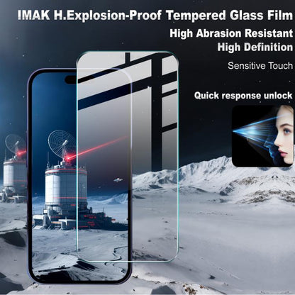 For iPhone 17 Pro Max imak H Series Full Screen Tempered Glass Film - iPhone 17 Pro Max Tempered Glass by imak | Online Shopping UK | buy2fix