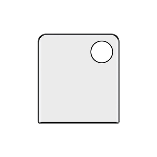 For Honor Magic V Flip 5G imak 3D Curved Full Rear Screen Tempered Glass Film by imak