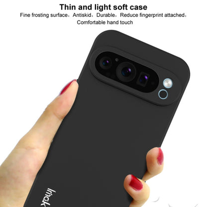 For Google Pixel 9 Pro XL IMAK UC-3 Series Shockproof Frosted TPU Phone Case(Black) - Google Cases by imak | Online Shopping UK | buy2fix