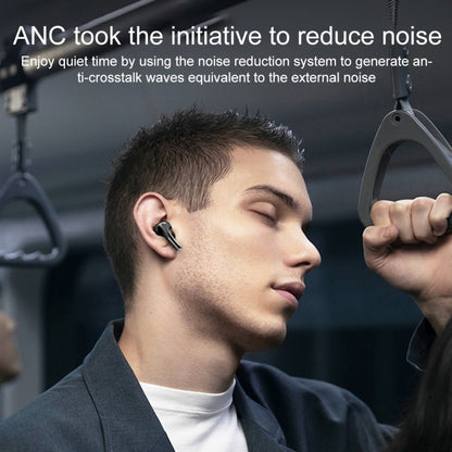 A9 Pro Smart Colorful Touch Screen ANC + ENC Noise Reduction Wireless Bluetooth Earphone(White) - TWS Earphone by buy2fix | Online Shopping UK | buy2fix