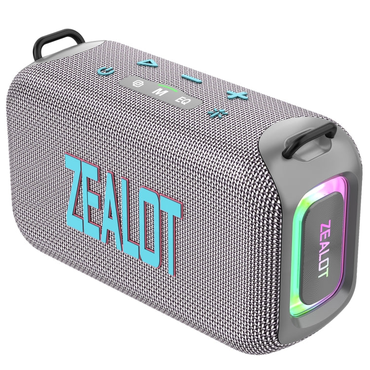 Zealot S85 50W Outdoor Waterproof Portable Bluetooth Speaker(Grey) - Waterproof Speaker by ZEALOT | Online Shopping UK | buy2fix