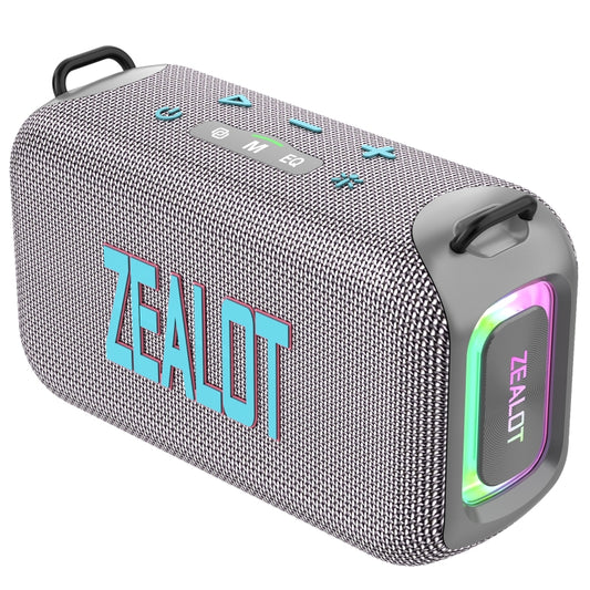 Zealot S85 50W Outdoor Waterproof Portable Bluetooth Speaker(Grey) - Waterproof Speaker by ZEALOT | Online Shopping UK | buy2fix