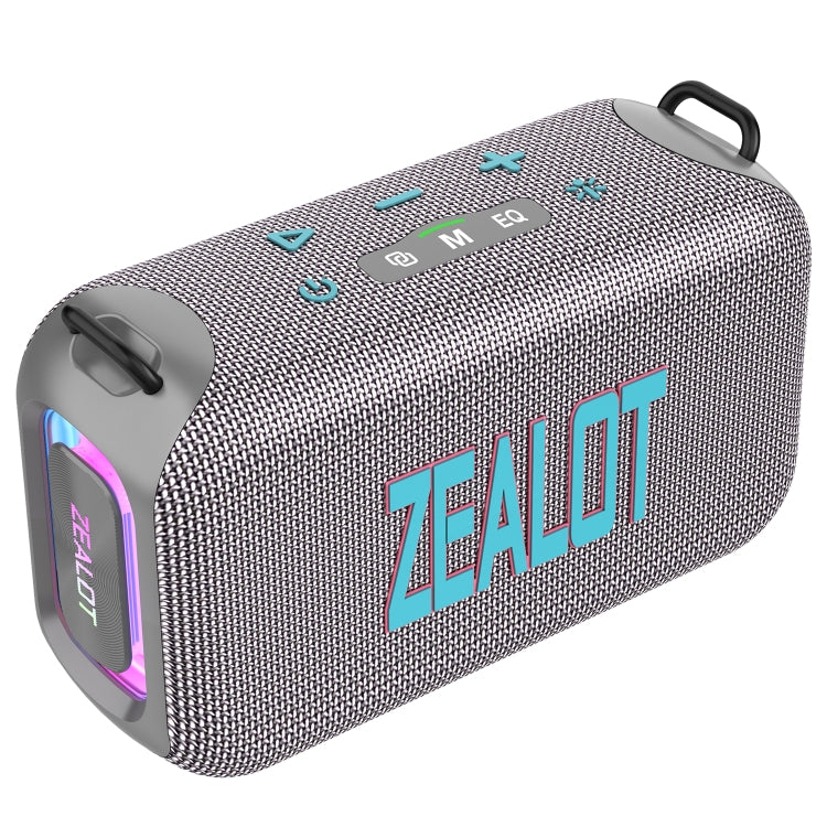 Zealot S85 50W Outdoor Waterproof Portable Bluetooth Speaker(Grey) - Waterproof Speaker by ZEALOT | Online Shopping UK | buy2fix