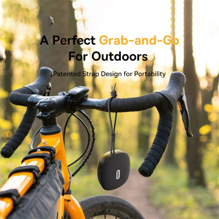 Baseus AeQur 35 Pro Air IPX5 Waterproof Outdoor Portable Bluetooth Speaker(Black) - Waterproof Speaker by Baseus | Online Shopping UK | buy2fix