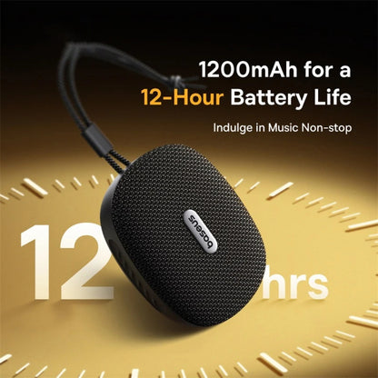 Baseus AeQur 35 Pro Air IPX5 Waterproof Outdoor Portable Bluetooth Speaker(Black) - Waterproof Speaker by Baseus | Online Shopping UK | buy2fix