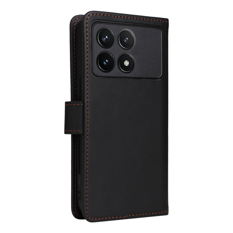 For Redmi K70 / K70 Pro BETOPNICE BN-005 2 in 1 Detachable Imitate Genuine Leather Phone Case(Black) - K70 Pro Cases by BETOPNICE | Online Shopping UK | buy2fix