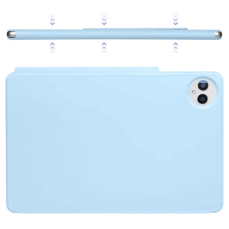 For Huawei MatePad Pro 13.2 2023 Fixed Buckle Magnetic Deformation Leather Tablet Case(Ice Blue) - Huawei by buy2fix | Online Shopping UK | buy2fix
