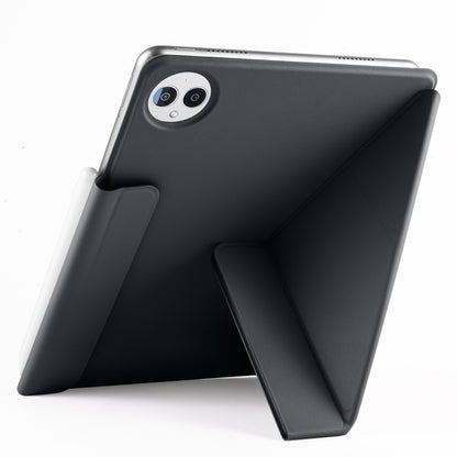 For Huawei MatePad Pro 13.2 2023 Fixed Buckle Magnetic Deformation Leather Tablet Case(Black) - Huawei by buy2fix | Online Shopping UK | buy2fix