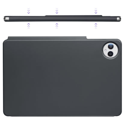 For Huawei MatePad Pro 13.2 2023 Fixed Buckle Magnetic Deformation Leather Tablet Case(Black) - Huawei by buy2fix | Online Shopping UK | buy2fix