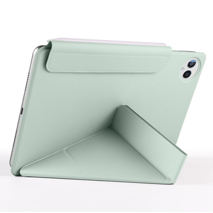 For Huawei MatePad Pro 13.2 2023 Fixed Buckle Magnetic Deformation Leather Tablet Case(Baby Green) - Huawei by buy2fix | Online Shopping UK | buy2fix