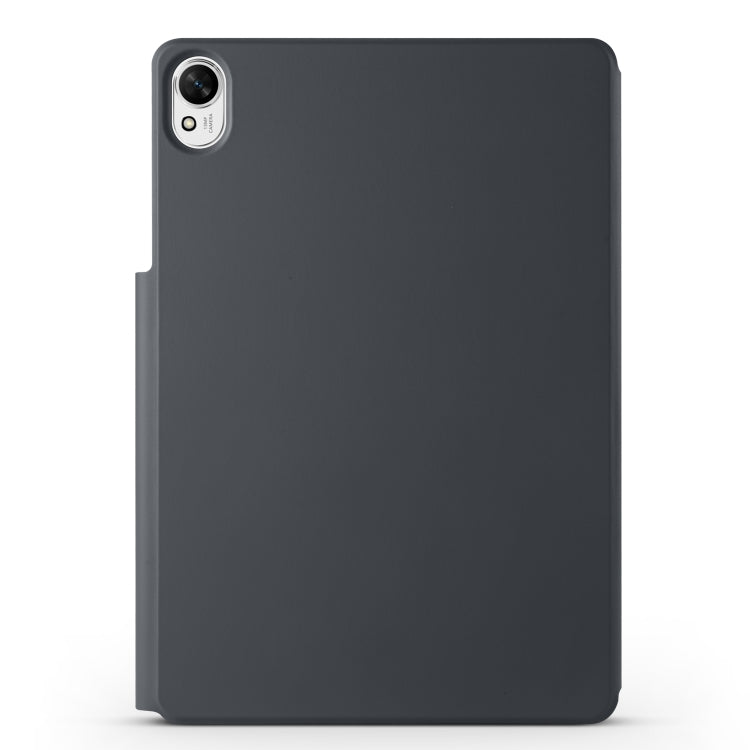 For Huawei MatePad Air 12 2024 Fixed Buckle Magnetic Deformation Leather Tablet Case(Black) - Huawei by buy2fix | Online Shopping UK | buy2fix