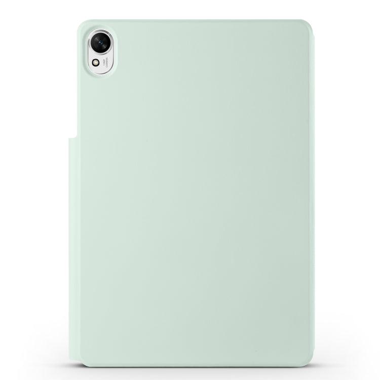 For Huawei MatePad Air 12 2024 Fixed Buckle Magnetic Deformation Leather Tablet Case(Baby Green) - Huawei by buy2fix | Online Shopping UK | buy2fix