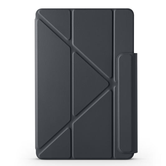 For Huawei MatePad Pro 12.2 2024 Fixed Buckle Magnetic Deformation Leather Tablet Case(Black) - Huawei by buy2fix | Online Shopping UK | buy2fix