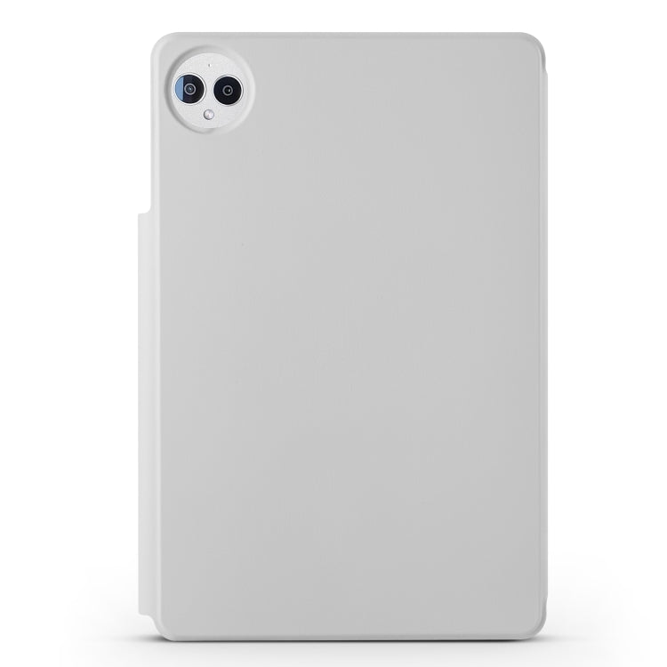 For Huawei MatePad Pro 12.2 2024 Fixed Buckle Magnetic Deformation Leather Tablet Case(Grey) - Huawei by buy2fix | Online Shopping UK | buy2fix