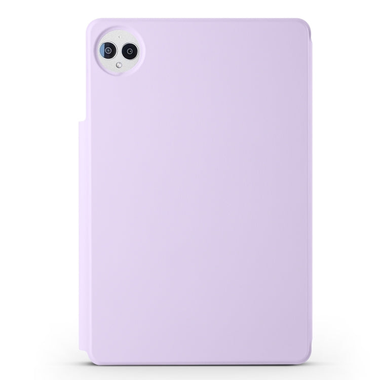 For Huawei MatePad Pro 12.2 2024 Fixed Buckle Magnetic Deformation Leather Tablet Case(Purple) - Huawei by buy2fix | Online Shopping UK | buy2fix