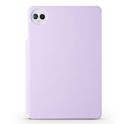 For Huawei MatePad Pro 12.2 2024 Fixed Buckle Magnetic Deformation Leather Tablet Case(Purple) - Huawei by buy2fix | Online Shopping UK | buy2fix