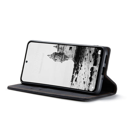 For Redmi 13 CaseMe 013 Multifunctional Horizontal Flip Leather Phone Case(Black) by CaseMe