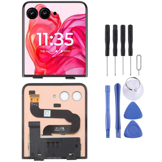 For Motorola Razr 50 Ultra Original LCD Secondary Screen with Digitizer Full Assembly by buy2fix