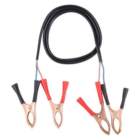 Car Dual Crocodile Clip Charging Connection Cable, Cable Length:1.3m by buy2fix