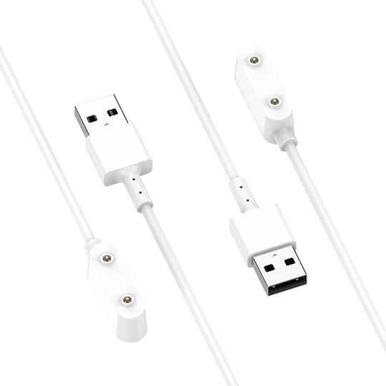 For Mitu Smart Kids Watch 7A / Mibro T6 / T6C Magnetic Charging Cable with Charging Protection, Length: 1m(White)