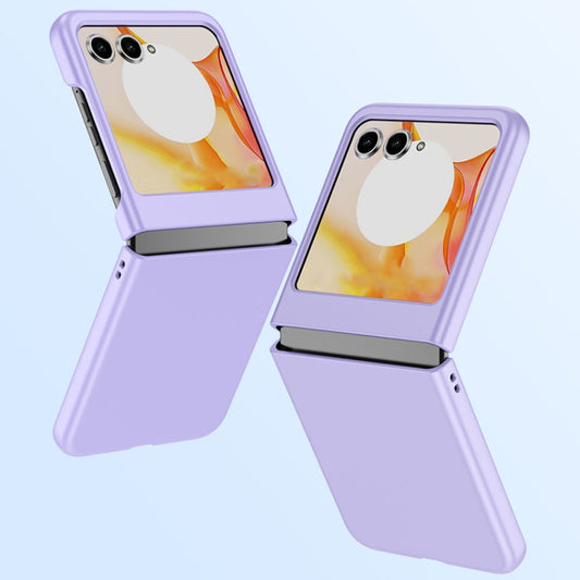 For Motorola Razr 50 Fuel Injection PC Skin Feel Phone Case(Yellow) by buy2fix