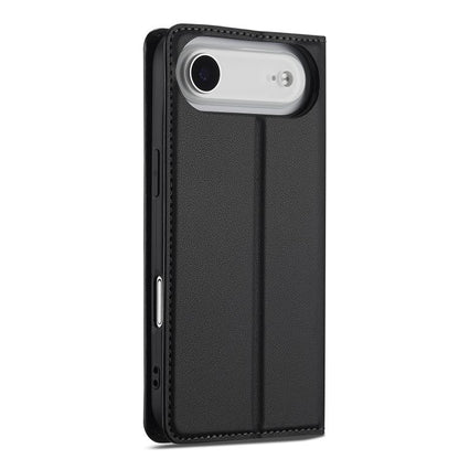 For iPhone 17 Air LC.IMEEKE L1 Series Frosted Fine Texture PU Phone Case(Black) - iPhone 17 Air Cases by LC.IMEEKE | Online Shopping UK | buy2fix