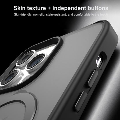 For iPhone 14 360 Degree Rotating MagSafe Magnetic Bracket Frosted Phone Case(Royal Blue) by buy2fix