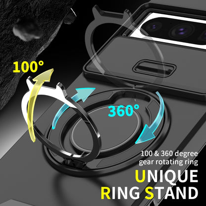 For Google Pixel 10 Pro XL Sliding Camshield Ring Holder Phone Case(Pink) - Google Cases by buy2fix | Online Shopping UK | buy2fix