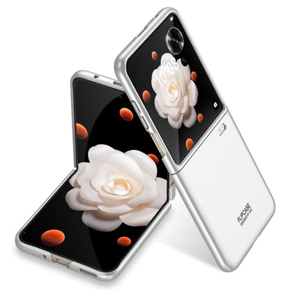 For Honor Magic V Flip GKK Ultra-thin Full Coverage Phone Case(Silver) by GKK