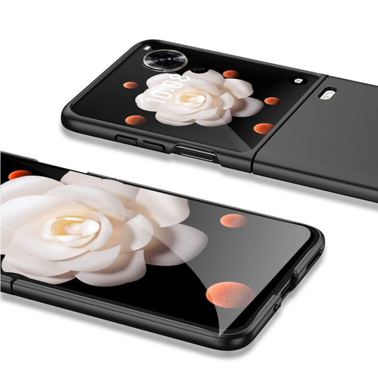 For Honor Magic V Flip GKK Ultra-thin Full Coverage Phone Case(Silver) by GKK