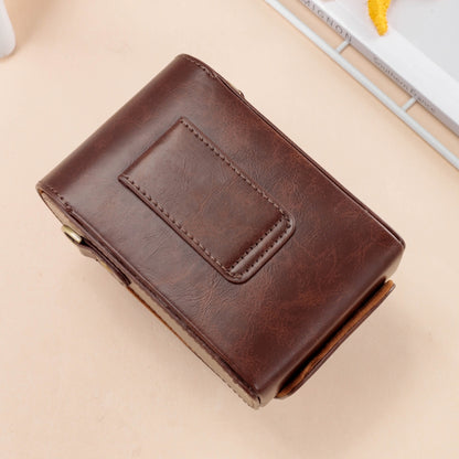 For FUJIFILM X100VI Full Body Leather Camera Case Bag with Strap(Coffee) - Leather Bag by buy2fix | Online Shopping UK | buy2fix