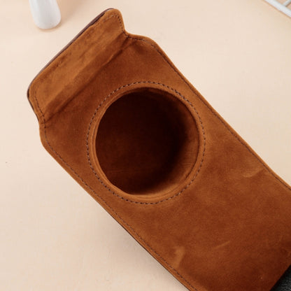 For FUJIFILM X100VI Full Body Leather Camera Case Bag with Strap(Brown) - Leather Bag by buy2fix | Online Shopping UK | buy2fix