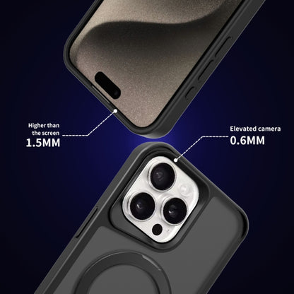 For iPhone 11 Pro Max Invisible Fulcrum Holder MagSafe Phone Case(Coffee) - iPhone 11 Pro Max Cases by buy2fix | Online Shopping UK | buy2fix