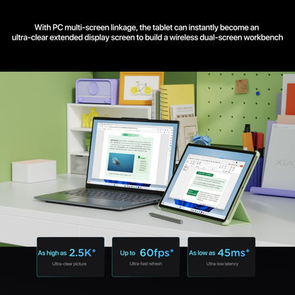 Lenovo Xiaoxin Pad Pro 12.7 inch 2025 WiFi Tablet, 12GB+256GB, ZUI 16, MediaTek Dimensity 8300 Octa Core, Support Fingerprint & Face Identification(Dark Grey) - Lenovo by Lenovo | Online Shopping UK | buy2fix