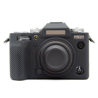 For FUJIFILM X-T5 Soft Silicone Protective Case(Black) - Protective Case by buy2fix | Online Shopping UK | buy2fix