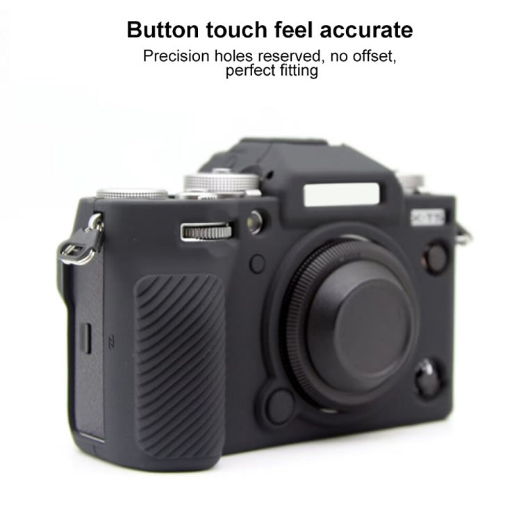 For FUJIFILM X-T5 Soft Silicone Protective Case(Black) - Protective Case by buy2fix | Online Shopping UK | buy2fix